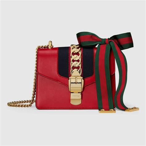 gucci super mini sylvie|gucci mini sylvie chain.